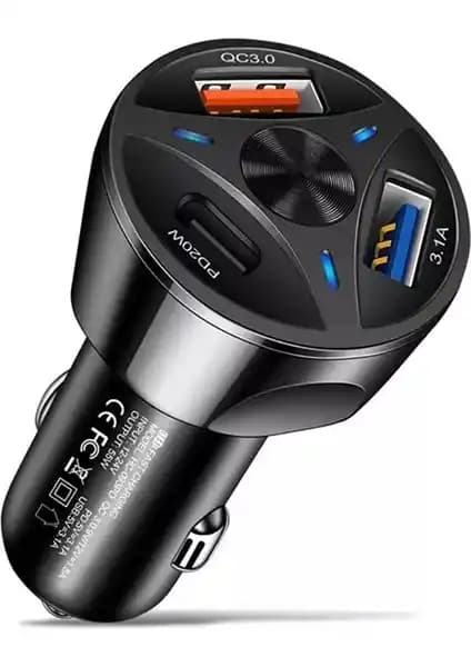 HLD Halidi 55W Hızlı Şarj Destekli Araç İçin Oto Çakmaklık Şarj Cihazı İncelemesi