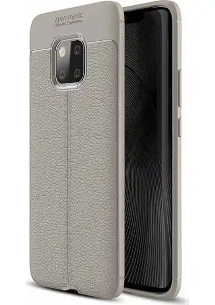 Huawei Mate 20 Pro için Şık ve Dayanıklı Deri Görünümlü Silikon Kılıf Ürün İncelemesi
