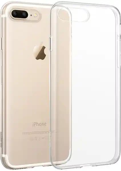 İnce ve Şeffaf Silikon Kılıf ile iPhone 7 Plus ve 8 Plus Koruması
