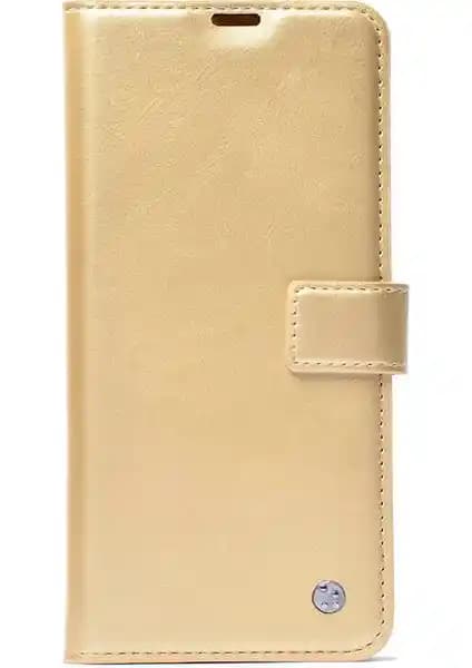 KNY Apple iPhone 13 Kılıf Cüzdanlı Kapaklı Standlı Suni Deri Deluxe