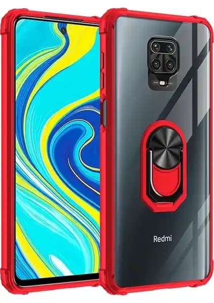 KNY Xiaomi Redmi Note 9s Renkli Silikon Kenarlı Yüzüklü Manyetik Kapak İncelemesi