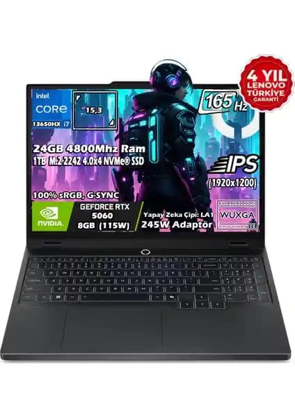 Lenovo Legion 5 15IRX10 Oyun Bilgisayarı: Güçlü Donanım ve Şık Tasarım Özellikleri