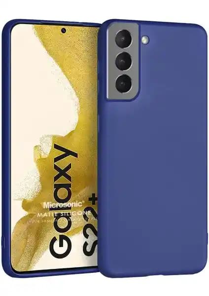 Microsonic Matte Silikon Samsung Galaxy S22 Plus Kılıfı Şık ve Koruyucu Tasarım