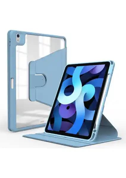 MobaxAksesuar Apple iPad Air 11 inç M2/M3 Kılıfı Şeffaf ve Çok Yönlü Koruma