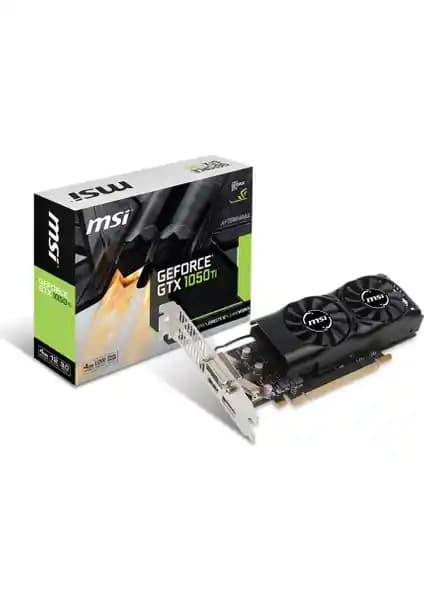 MSI NVIDIA GeForce GTX 1050 Ti 4GT LP: Kompakt ve Yüksek Performanslı Oyun Kartı