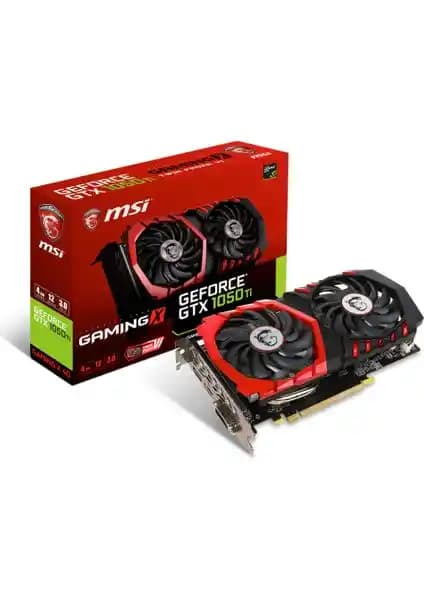 MSI NVIDIA GeForce GTX 1050 Ti Gaming X 4G Ekran Kartı Performans ve Tasarım Özellikleri
