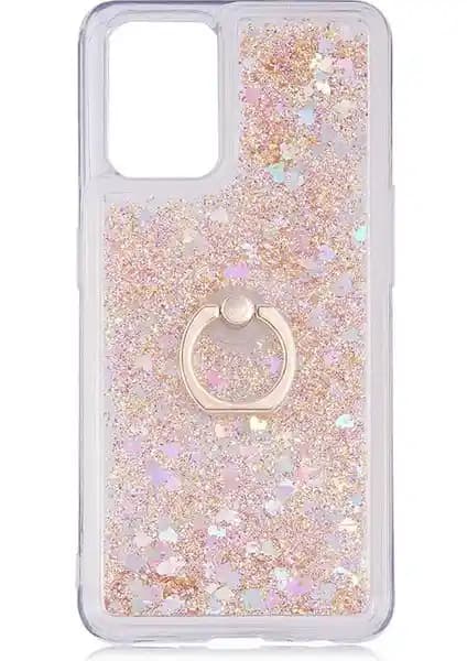 Oppo A54 4G İçin Tasarlanmış Sıvılı Simli Yüzüklü Kılıfın Detaylı İncelemesi ve Özellikleri