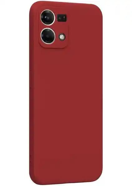 Oppo Reno 7 için Kamera Korumalı Silikon Kılıf Şık ve Dayanıklı Tasarım