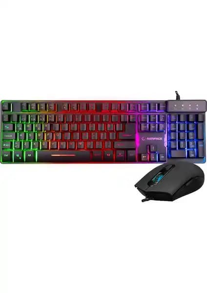 Rampage KM-RX9 CYPHER Siyah USB Oyuncu Klavye ve Mouse Seti Detaylı İnceleme