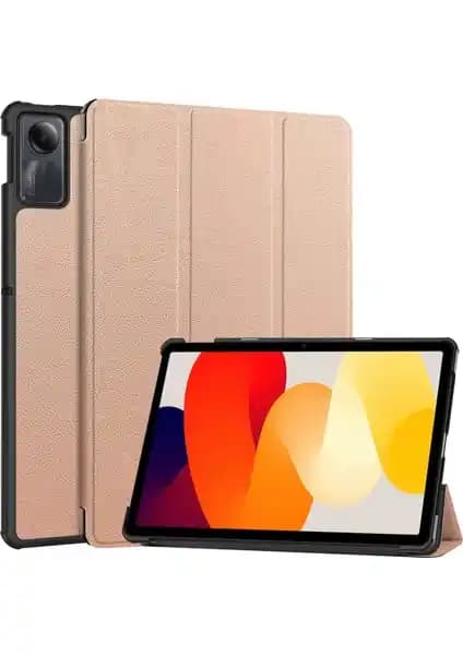 Redmi Pad için Darbeye Dayanıklı ve Şık Çok Katlı Stand Özellikli Kılıf