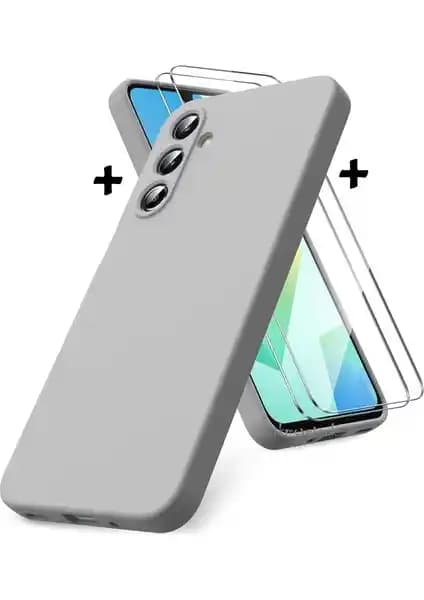 Samsung Galaxy A17 için şık ve dayanıklı kılıf ile ekran koruyucu seti