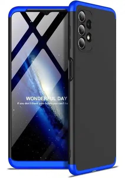 Samsung Galaxy A32 4G İçin 3 Parça 360 Derece Koruma Kılıfı Şık ve Dayanıklı Tasarım