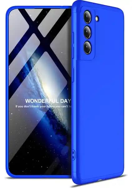 Samsung Galaxy S21 FE İçin 3 Parçalı 360 Derece Koruma Sağlayan Şık ve Dayanıklı Kılıf