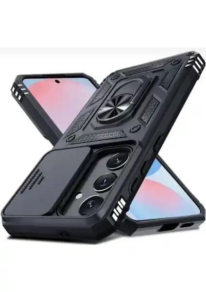 Samsung Galaxy S25 FE için dayanıklı ve fonksiyonel çift katmanlı kılıf özellikleri