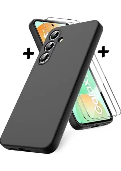 Samsung Galaxy S25 FE için Şık ve Dayanıklı Kılıf ve Ekran Koruyucu Seti