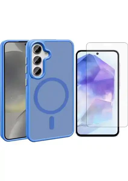 Samsung Galaxy S25 İçin Güçlü Koruma ve Estetik Sunan Kılıf ve Nano Ekran Koruyucu Seti