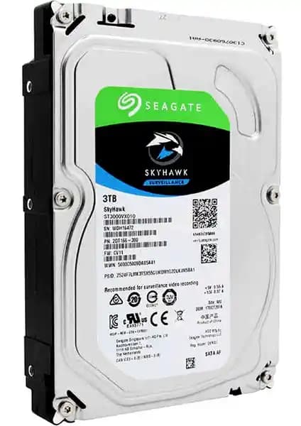 Seagate Skyhawk 3TB Güvenlik Kamerası Diski: Yüksek Kapasite ve Performans Özellikleri