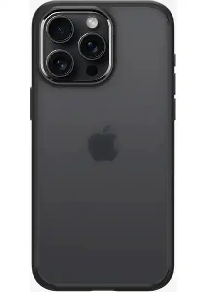 Spigen Ultra Hybrid Frost Black Kılıf ile iPhone 15 Pro Max Koruma ve Şıklık Bir Arada