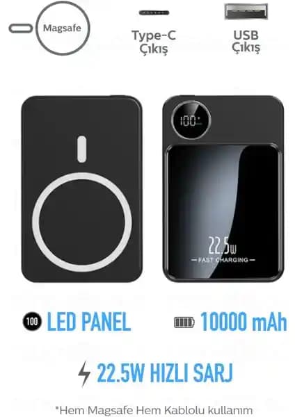 Teknoloji Gelsin Magsafe Powerbank: Hızlı ve Kablosuz Şarj Özellikleriyle Yenilikçi Taşınabilir Şarj Çözümü