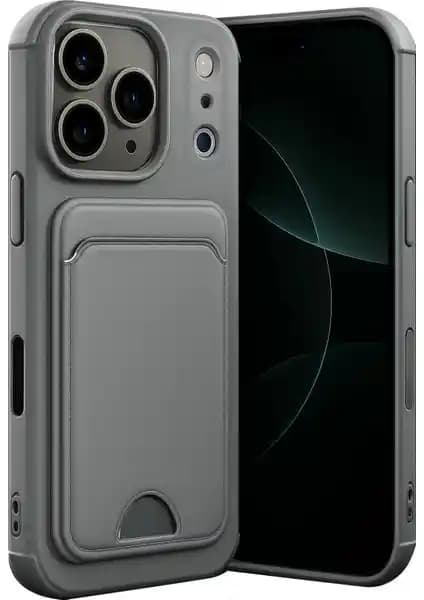 Wowacs Apple iPhone 17 Pro Max Uyumlu Silikon Kılıf ve Kartlı Koruma Özellikleri
