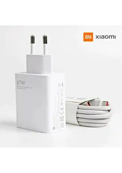 Xiaomi 67W USB Adaptör ve Type-C Kablo Seti Güçlü ve Güvenilir Şarj Çözümü