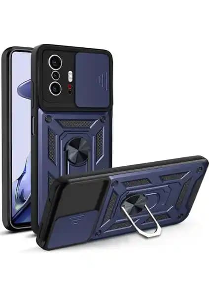 Xiaomi Mi 11T için Çift Katmanlı Manyetik Sürgülü Kılıf ve Koruma Özellikleri