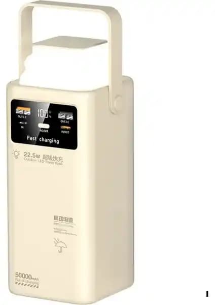 Xira 50.000 mAh 22.5W Hızlı Şarj Powerbank ile Uzun Süreli ve Güvenilir Enerji Kaynağı