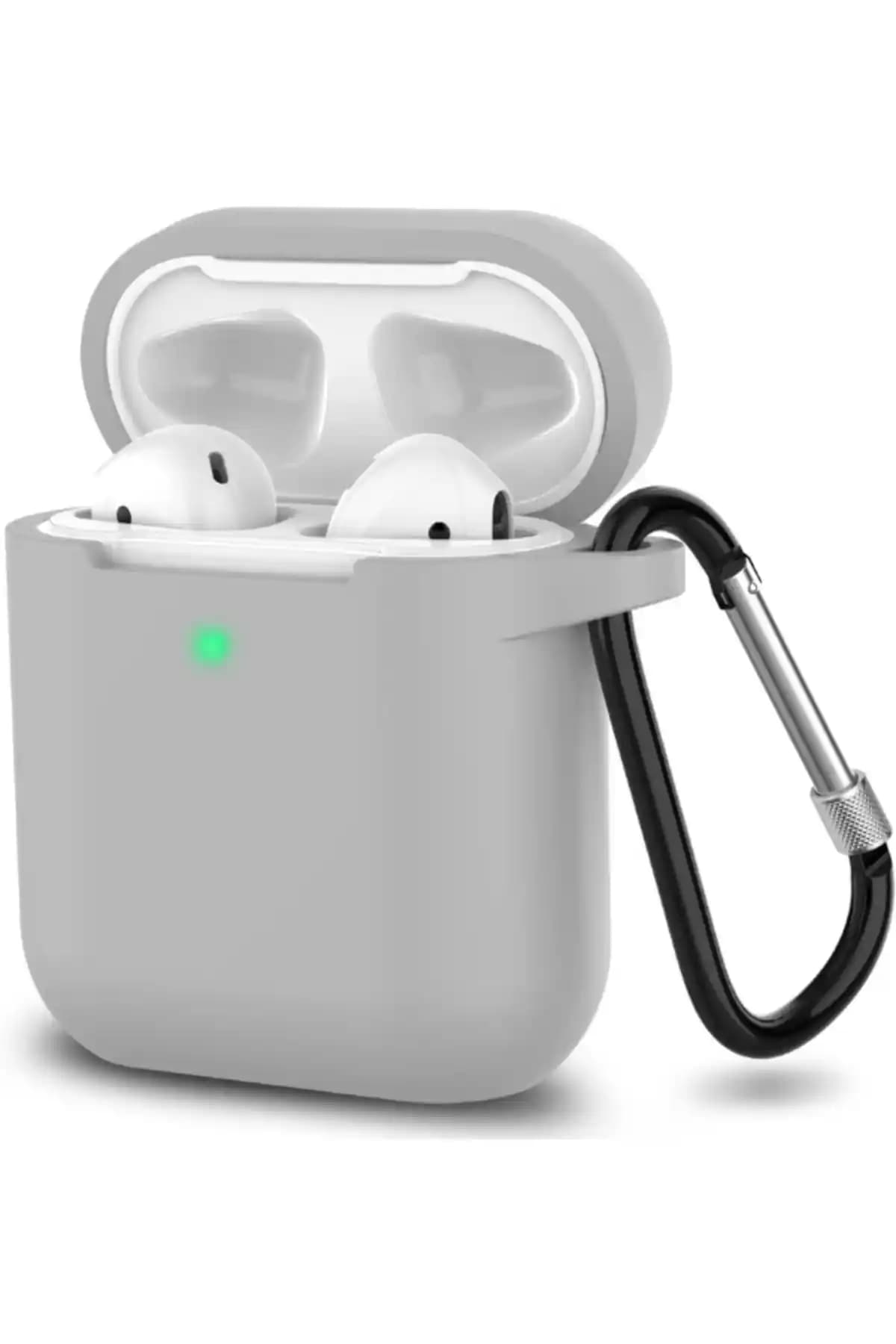 KVK PRIVACY AirPods 2. Nesil Kılıf Karşılaştırması Gri ve Kaktüs Yeşil Modelleri