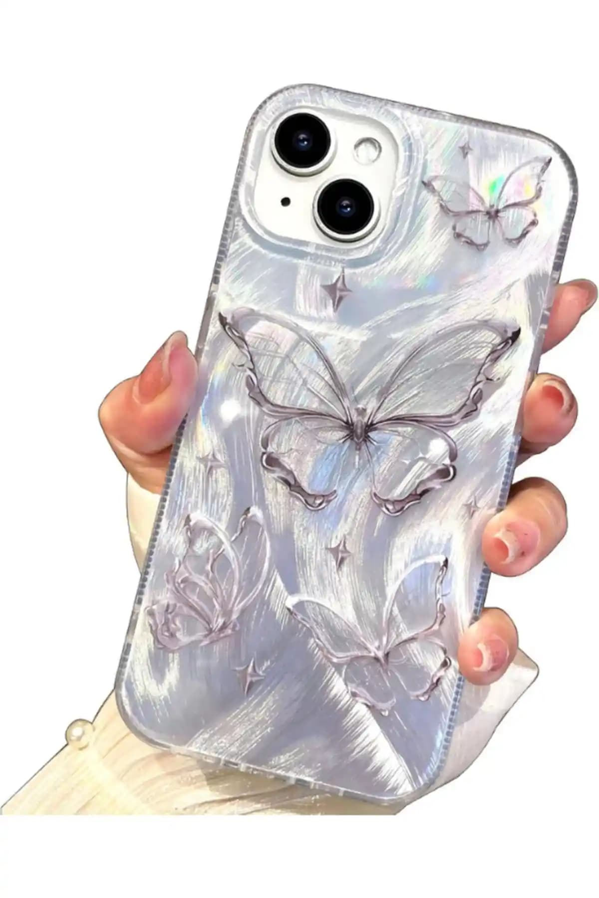 KVK PRİVACY iPhone 13-14 Uyumlu Hologramlı ve Simli Kılıflar Karşılaştırması
