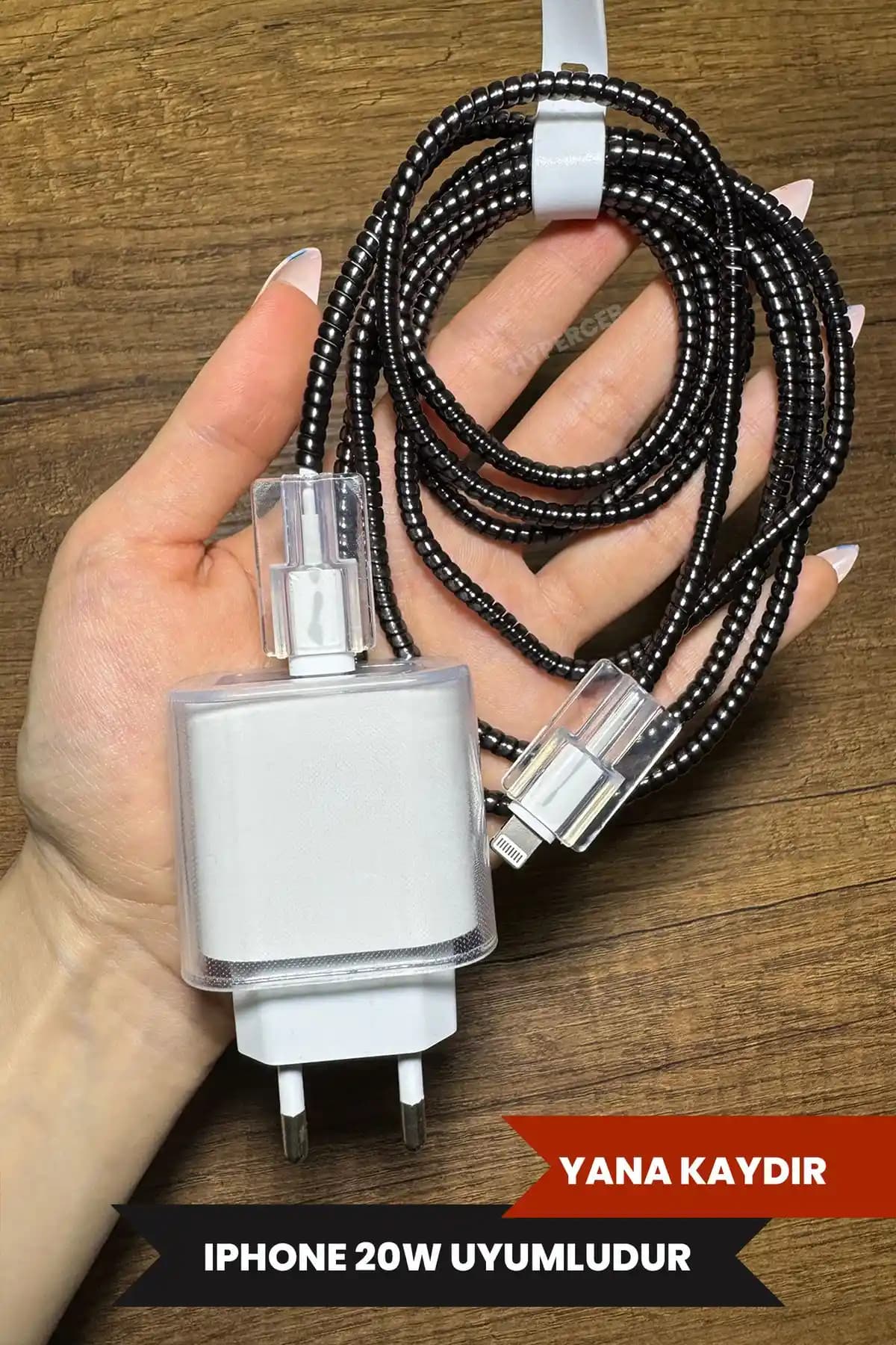 WANNA PROTECT iPhone 18W/20W Uyumlu Şeffaf Şarj Adaptörleri Karşılaştırması