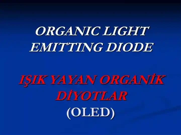 Nanoskalada 300 Nanometre Boyutunda OLED Piksel Geliştirme ve Teknolojik İlerlemeler