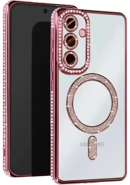 A36 Joke Simli Magneticsafe Kılıf Pembe Şıklık ve Güvenlik Bir Arada