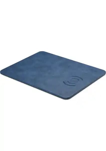 Addison WMP-15 Kablosuz Şarjlı Mouse Pad Mavi Modern Tasarım ve Pratik Kullanım