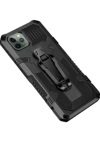 Apple iPhone 11 Pro için yüksek koruma sağlayan şık ve dayanıklı zırh tank kılıfı