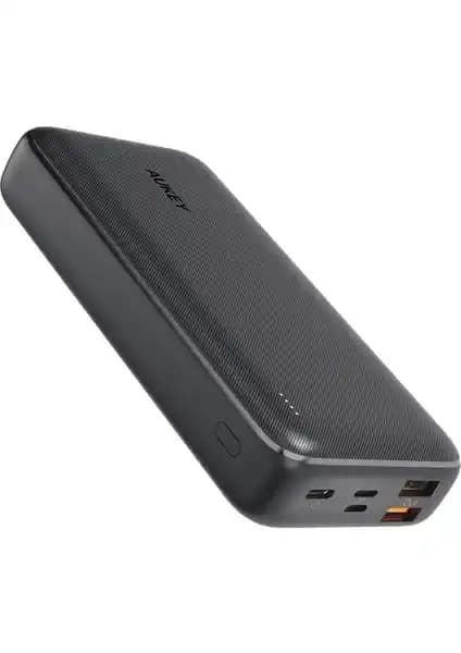 AUKEY PB-N74S-BK 22.5W 20000 mAh Taşınabilir Güç Kaynağı ile Hızlı ve Güvenli Şarj