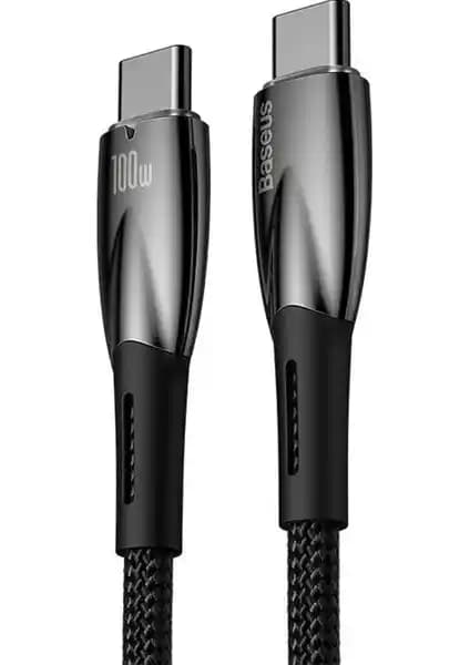 Baseus 100W 2 Metre Type-C to Type-C Hızlı Şarj ve Data Kablosu Güç ve Hızın Yeni Tanımı