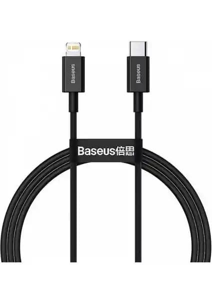 Baseus 20W 1 Metre Type-C to Apple iPhone Uyumlu Şarj Kablosu Günlük Kullanım İçin Güçlü ve Dayanıklı