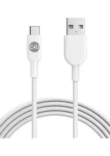 Case 4U C4U USB Type-C PD 40W Veri ve Şarj Kablosu Günlük Kullanım İçin Uygun