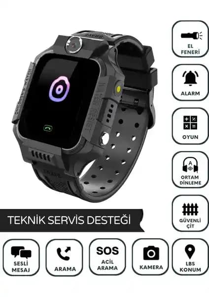 Ekmekteknem Q15 Lbs Konumlu Akıllı Çocuk Takip Saati Güvenlik ve Kullanım Kolaylığı