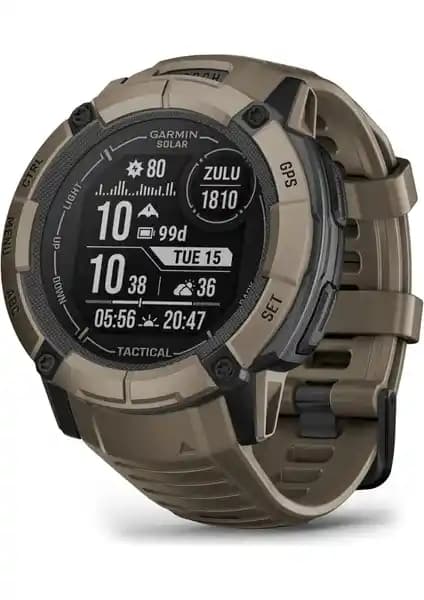 Garmin Instinct 2X Solar Tactical Edition Coyote Tan Akıllı Saat Özellikleri ve Kullanım Alanları