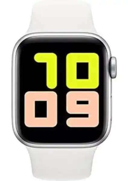 Hall Breathe Şık Beyaz Akıllı Saat: Modern Tasarım ve Sağlık Takibi Özellikleri