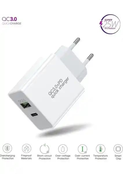 HANPORIUM Samsung Galaxy Uyumlu 25W Hızlı Çoklu Şarj Adaptörü Detaylı İnceleme ve Özellikler