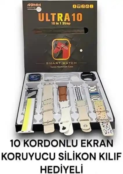 L'edoren Ledoren Ultra 10 Akıllı Saat: Modern Tasarım ve Gelişmiş Fonksiyonlar