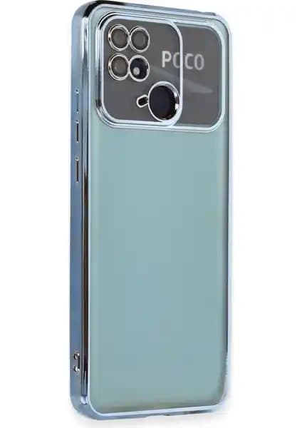 Redmi 10C İçin Şeffaf Lensli Silikon Kılıf Estetik ve Yüksek Koruma Sağlar