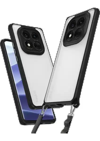 Redmi Note 14 5G için şık ve dayanıklı Penta Silikon Kılıf ile yüksek koruma sağla