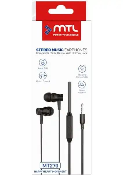 Samsung Galaxy M34 Uyumlu Kablolu Stereo Kulaklık MT270 Özellikleri ve Kullanıcı Yorumları