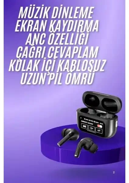 Selfbuysell 2. Nesil Pro Kablosuz Bluetooth Kulaklık Günlük Kullanım ve Spor İçin Tasarlandı