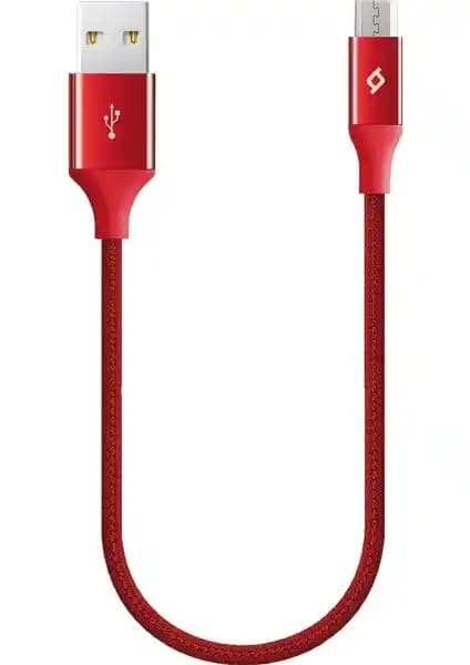 Ttec AlumiCable Mini Micro USB Şarj ve Veri Kablosu Günlük Kullanım İçin Dayanıklı ve Performanslı