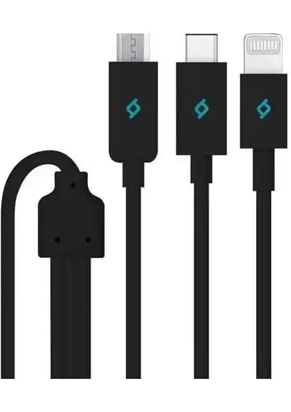 Ttec Alumicable Trio Şarj Kablosu Çok Yönlü ve Dayanıklı Tasarımıyla Öne Çıkıyor