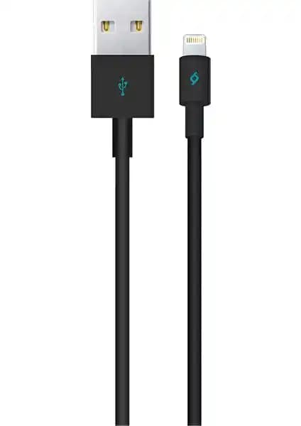 Ttec iPhone Şarj Kablosu 1 Metre Siyah Güvenilir ve Ekonomik Şarj Çözümü